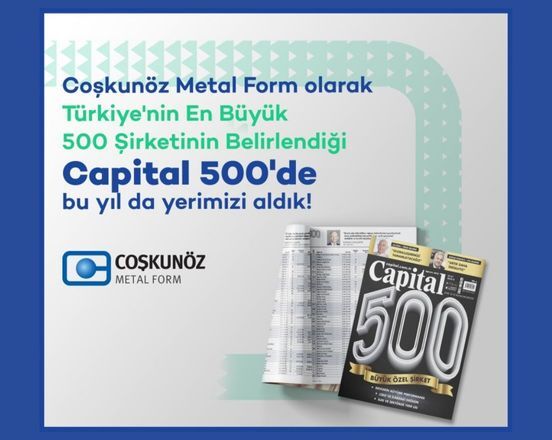 We are proud to be included in the Capital 500 Research List!