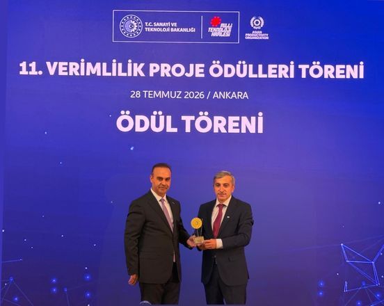 Coşkunöz Holding'e Verimlilik Ödülü!