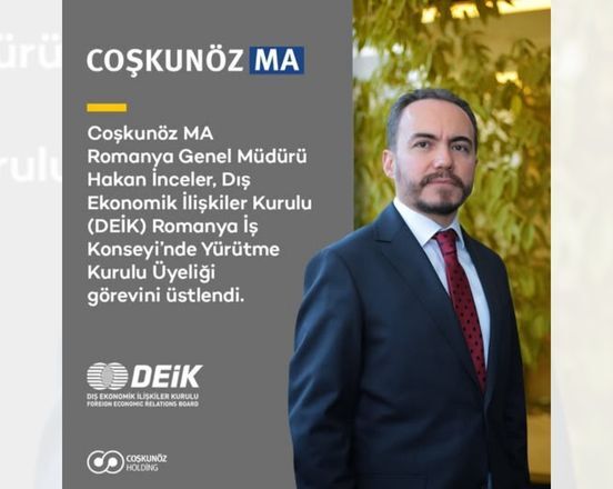 Hakan İnceler, TİAD Romanya Denetleme Kurulu Üyesi Seçildi